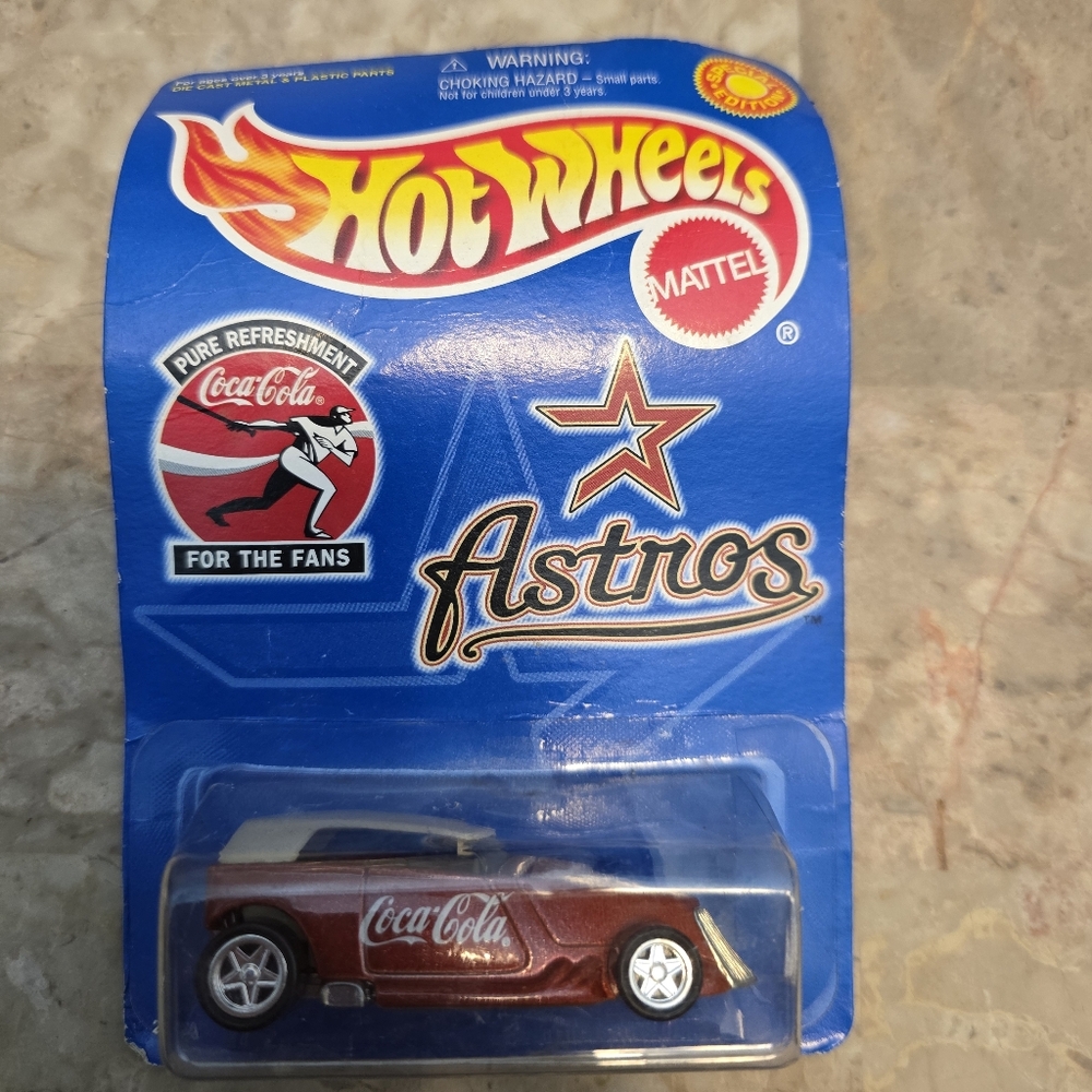 Hot Wheels Day HOUSTON ASTROS / COCA-COLA 2000 DIE CAST Giveaway